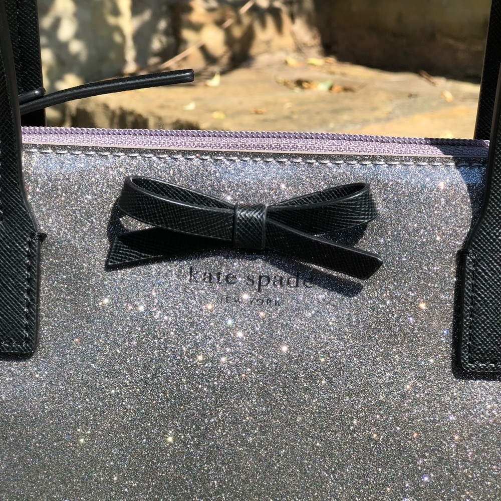 Kate Spade Jeralyn Mavis Street Tote Glitter - Picture 4 of 8